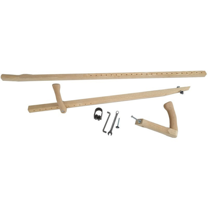 Snath Left Ergonomic Adjustable Ash