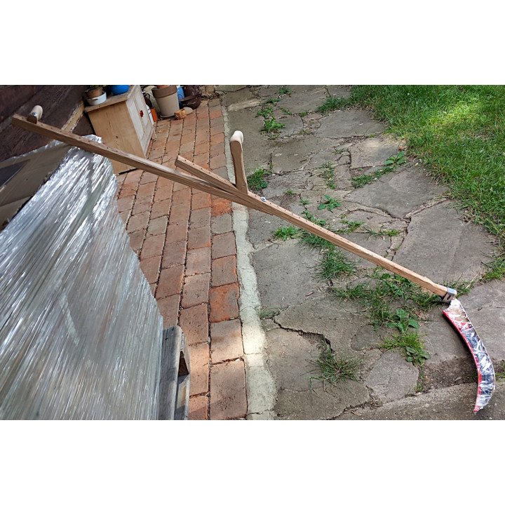 Kosiště levé ergonomické jasanové nastavitelné