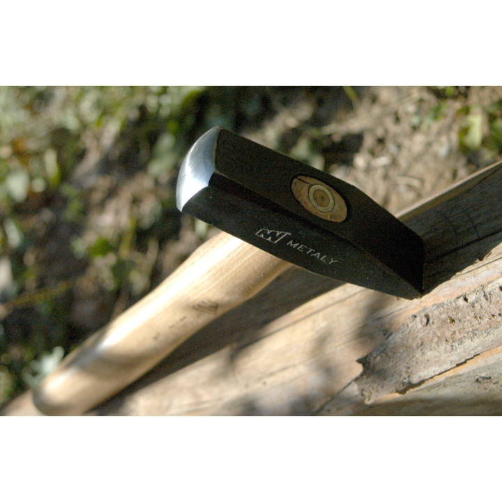 Naklepávací kladivo Metaly s čočkovitou leštěnou plochou